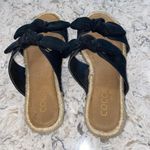 Coconuts by Matisse Coconut By Matisse Black Bow  Sandals Photo 1