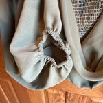 Cider  4XL~Shirred CROP Style Shirt~Olive Green Plus Size 4X Photo 3