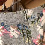 Hello Molly Aldridge Floral Sleeveless Jumpsuit Blue Grey Size XS Photo 5