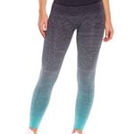Marika Leggings Womens XL Black Blue Ombre High Rise Seamless Athleisure Yoga Photo 0