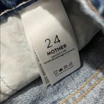 MOTHER The Vagabond Mini Fray Skirt Size 24 Blue Photo 9