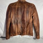 Black Rivet Women’s Leather Jacket Size Large. Photo 5