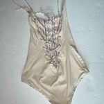 Madewell Tavik by Monahan Lace-Up One-Piece Swimsuit in Horizon Stripe xs Photo 10