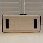 Proenza Schouler NWT  Black and Cream Belted Tote In Canvas With Dust Bag Photo 4