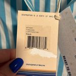 NWT Casa Cabana Bethany Short Stripe Shirt Blue Photo 5