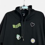 Rue 21 Rue+ Black Graphic Sweatshirt Hoodie  Photo 1