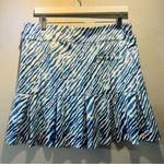 Coral Bay  Woman's Striped Golf Skort in blue and white. Size M Photo 1