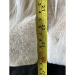 THML  Cream Faux Fur‎ Vest, Size Small NWT Photo 6