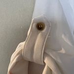 New York And Company Gabrielle Union White Shirt Dress Photo 6