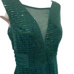 Enfocus Studio brand Luxurious Emerald Green Sparkling Sequin midi-dress woman 4 Photo 1