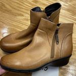 Propet Waverly Ankle Bootie Womens 7.5W Brown Leather Side Zip Round Toe WFX085L Size 7.5 Photo 0