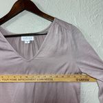 Velvet Graham & Spencer Satin Top XS Modal Rose Minimalist Luxury USA Valentine Pink Photo 7