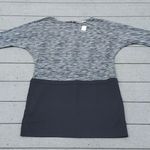 Loft NWT  3/4 Sleeve Marled Top Shift Dress Photo 5