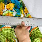 Alfred Dunner  Tropical Floral Jacket - Green, Yellow, Blue Photo 7