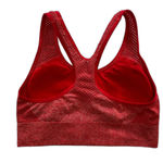 PINK - Victoria's Secret Victoria's Secret PINK Sport Bra Seamless Lightly Line Racerback Red Size Small Photo 3