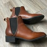 Steve Madden Dare Leather Chelsea Boot in Cognac Size 8.5 Photo 3