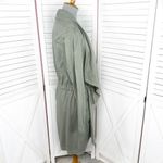Max jeans  Tencel Drape Front Cinch Waist Utility Jacket‎ Sage Green XS Photo 3