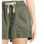 No Boundaries  Shorts Juniors M Green Super High Rise Tie Front M Frayed Boho B3 Photo 5