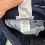 Paige Verdugo Ankle Jeans Womens 27 Blue Whiskering Denim Cotton Dark Wash Photo 9
