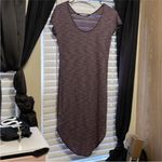 Lululemon  dress black cherry retreat dress pit to pit 19 inches Photo 1