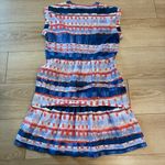 Marie Oliver  Sawyer Mini Dress Tiered Tie Dye V-neck Size XS Photo 3