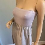 Judith March  GREY‎ LINED STRAPLESS DRESS MEDIUM Photo 10