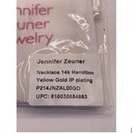 Revolve Jennifer Zuener gold “Hamilton”  necklace Photo 4