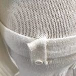 Player Gold Cowl Neck Belted Sweater Cream Large Photo 11