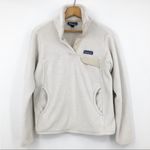 Patagonia Re-Tool Fleece $120 Snap T Beige Jacket Ivory Small Photo 6