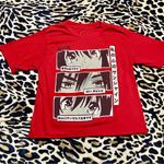 anime baby tee Red Size M Photo 0