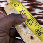 Nocona Genuine Leather Western Cowboy Basket Weave Tooled Black Belt Large Silver Buckle Photo 3