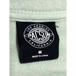 PacSun Green Cropped Jacket Shacket Womens M Button Front Comfort Cozy Layers Photo 4