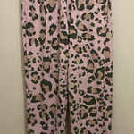 Show Me Your Mumu Womens Pink Cheetah Joggers XS Sweats Sweat Pants Leopard Photo 0