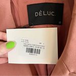 ✨ Deluc Women’s Salmon Coral Sabrina Double Breasted Blazer Small NWT Orange Photo 4