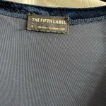 The Fifth Label  Crystal Vision‎ Navy Velvet Jumpsuit. Size S Photo 4