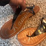 Rampage  Sandals Size 8.5M Brown Black Thong Strap‎ Adjustable Buckle Casual Photo 2