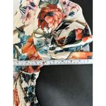 White Floral Maxi Dress Size L Flowy Feminine Long Summer Lightweight Boho Size L Photo 7