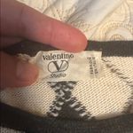 Valentino Black and Cream Diamond Cardigan Size 8 Photo 8
