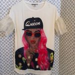 Minette super funky retro ruffle shirt‎ Photo 1