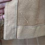 Cuyana French Terry Long Cardigan in Camel SM/MD Photo 9