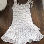 Cattivo Floral Dress White Size L Photo 0