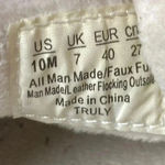 SOUL NATURALIZER SIZE 10 SLIP ON LOAFER CHUNKY HEEL BLACK TEXTURED ELASTIC INSET Photo 5