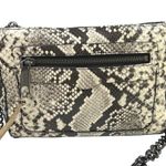 Rebecca Minkoff  Avery Snake Print Leather Chain Strap Shoulder Crossbody Bag Photo 1