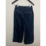Boden Denim Wide Leg Culottes Blue Jeans Women's Size US 2 Photo 2