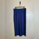 Chico's  Zenergy Soft Scuba Wide Leg Pants in Dark Harbor Photo 1