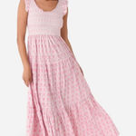 Love Shack Fancy  Chessie Maxi Dress size medium Photo 0