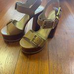 Michael Kors Colby Leather Platform Sandals Photo 1
