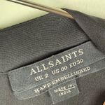 ALLSAINTS  Black Tonya Embellished Shift Dress Photo 7