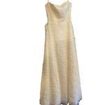 BCBG Maxazria cream tiered tile tule maxi wedding gown special occasion formal Photo 3