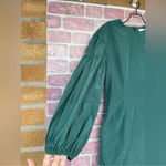 COS  volume sleeve waisted dress size 4 Photo 4